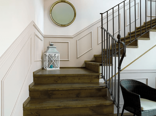 Rodameio Boiserie de PU S8 20x80x2000mm Branco Gart-2m