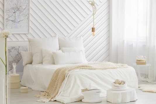 Rodameio Boiserie de PU S2 10x25x2000mm Branco Gart-2m