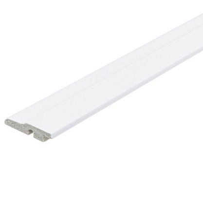 Rodapé Santa Luzia de Poliestireno Clássica 442 67x15mm Branco -2,40mts