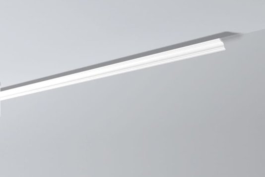Rodateto Poliestireno A3 30x30x2000mm Branco Gart-2m