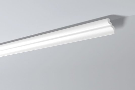 Rodateto Poliestireno C 65x80x2000mm Branco Gart-2m
