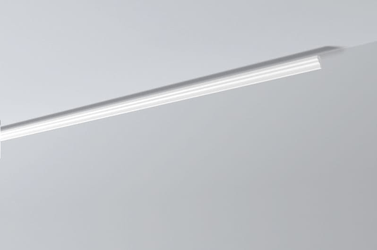 Rodateto Poliestireno E 25X20x2000mm Branco Gart-2m