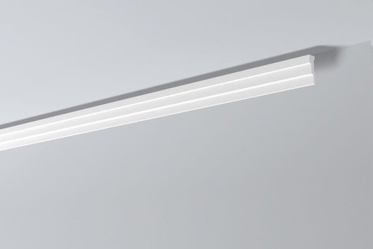 Rodateto Poliestireno M2 60x20x2000mm Branco Gart- 2m