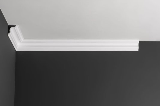 Rodateto Isopor D100 105X105x2000mm Branco- 2mts