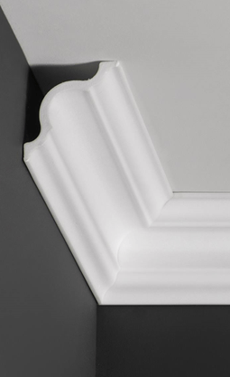 Rodateto Isopor D100 105X105x2000mm Branco- 2mts