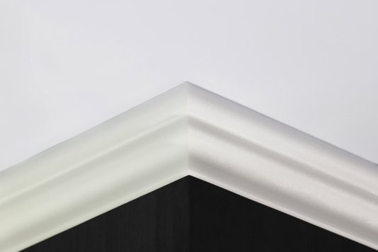 Rodateto isopor F50 40x45x2000mm Branco-Conj.2 barras