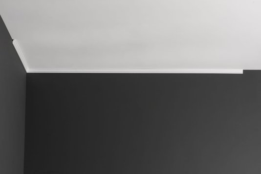 Rodateto isopor R30 15x28x2000mm Branco-Conj.2 barras