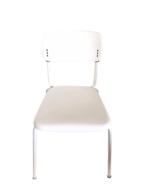 Cadeira Joy Fixa 4 pés Branca- Cavaletti