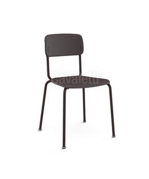 Cadeira Joy Fixa 4 pés Preto- Cavaletti