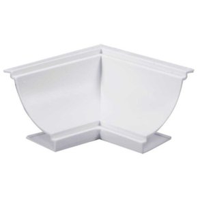 Canto Forro PVC interno 40 X 40mm Branco