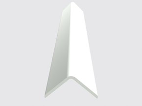 Cantoneira de PVC Branca 35x35mm - Barra com 3mts