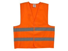 Colete Refletivo Tipo Jaqueta Laranja- Valor P/ Unidade