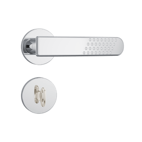 Fechadura roseta redonda inox int.banheiro 823/21 Stam