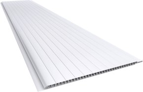 Forro PVC Frisado 200X6000x7mm Branco Plasbil - M2