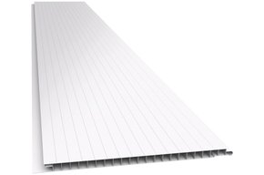 Forro PVC Fris.Junta Seca 200x10mm Branco Plasbil- M2