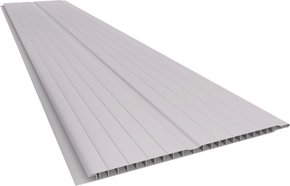 Forro PVC Geminado Frisado 200x6000x7mm Cinza - M2