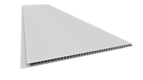 Forro PVC Liso Junta Seca 200mm Branco Plasbil - M2