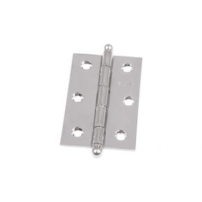 Kit com 3 Dobradiças 89x57mm Zincada para Portas