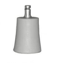 Kit com 5 Sapatas Alta Cinza para Cadeira Fixa