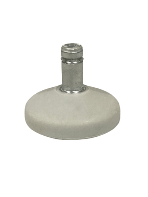 Kit com 5 Sapatas Baixa Cinza para Cadeira Fixa