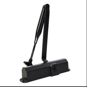 Mola Aérea Hidráulica Dorma TS Compakt para Portas de 70cm a 110cm Preta