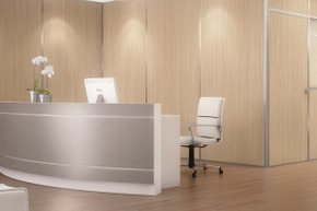 Painel divisória Eucatex 1200x2110x35mm Carvalho Maiorca - M2