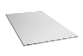 Painel de Divisória PVC 1200X2100X35mm Branco - M2