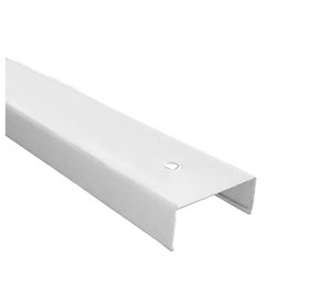 Perfil Calha p divisória N19 35x0,43mm- Branco Rúpia