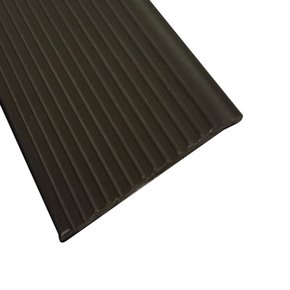 Perfil Passadeira B-200 de alumínio 30x3000mm Fume- Barra com 3mts