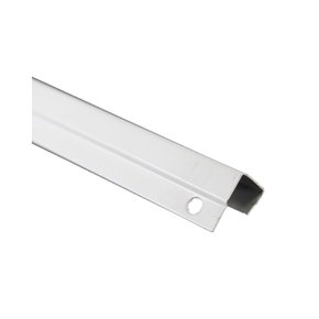 Perfil divisória baguete NBV2 35x0,43mm-Branco Rúpia