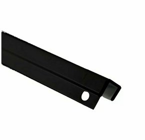 Perfil divisória naval baguete NBV2 35x0,43mm-Preto