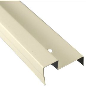 Perfil divisória Cama Baguete NBV1 35x0,43mm-Areia Pérola