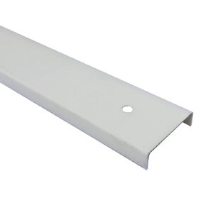 Perfil Divisória Requadro de Porta N21B 35x0,43mm-Branco Rupia