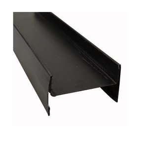 Perfil divisória travessa NTR 35x0,4mm- Preto