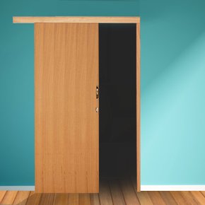 Porta semi oca de Angelim 35X2100mm