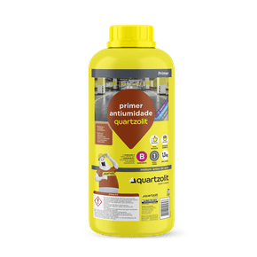 Primer Anti-Umidade RU Endurecedor p pisos Quartzolit Galão com 1,3kg