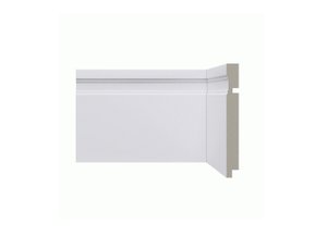 Rodapé Santa Luzia Poliestireno Moderna 515 150X16mm Branco-2,40m