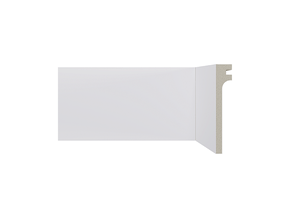 Rodapé Santa Luzia Poliestireno Reforma 548 110x20mm Branco-2,40m