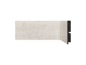 Rodapé Santa Luzia Poliestireno Reserva 3454 100x13mm Pátina Branco-2,40mts