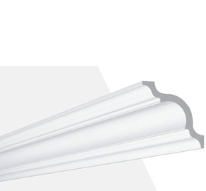 Rodateto Poliestireno A 110X110x2000mm Branco Gart-2m