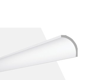 Rodateto Poliestireno B1 80X65x2000mm Branco Gart-2m