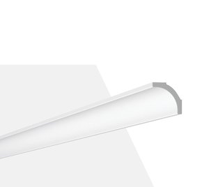 Rodateto Poliestireno B2 35x35x2000mm Branco Gart-2m