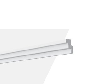 Rodateto Poliestireno K1 30x20x2000mm Branco Gart- 2m