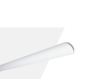 Rodateto Poliestireno NE1 40X40x2000mm Branco Gart- 2m