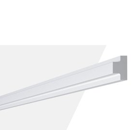 Rodateto Poliestireno T4 20X30x2000mm Branco Gart- 2m