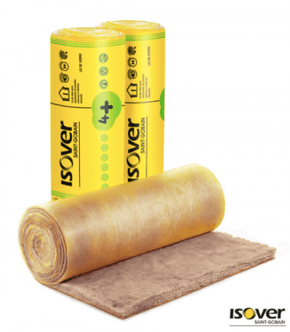 Rolo Lã De Vidro Isolamento Térmico Acústico 1200x12500x50mm-Isover