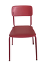 Cadeira Joy Fixa 4 pés Vermelha- Cavaletti