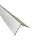 Cantoneira de PVC Branca 38x38x2,6mm - Barra com 6mts