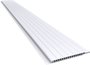 Forro PVC Frisado 100x6000x7mm Branco Plasbil - M2