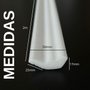 Rodateto Isopor B25 17x25x2000mm Branco-Conj.2 barras Rodateto Isopor B25 17x25x2000mm Branco-Conj.2 barras